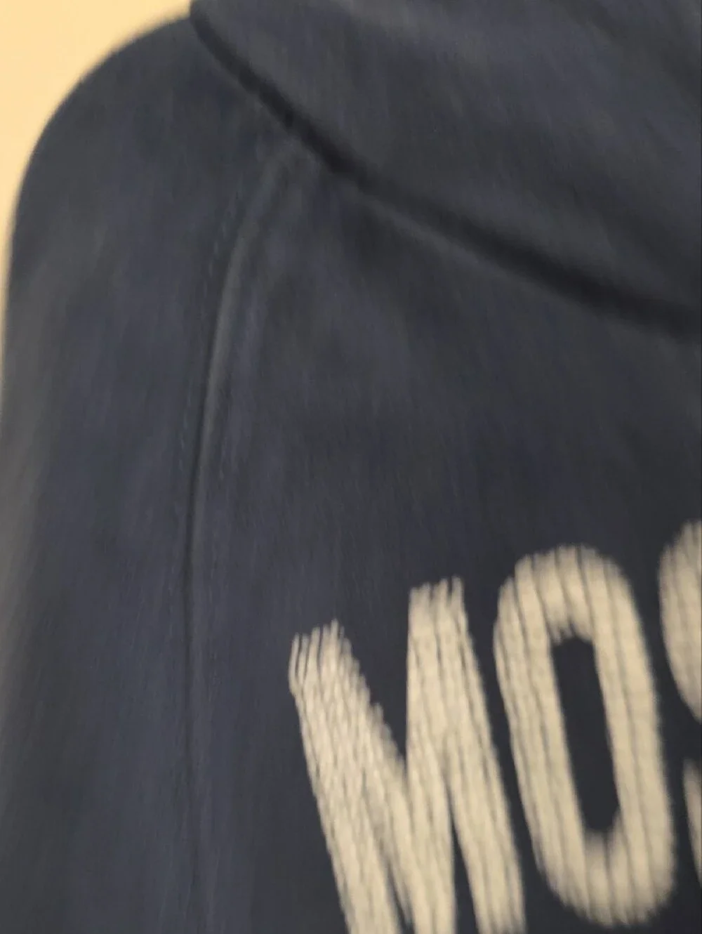 Moschino Kids Navy Logo Hoodie - Milano Sweatshirt 2017 Jeremy Scott Size 4
